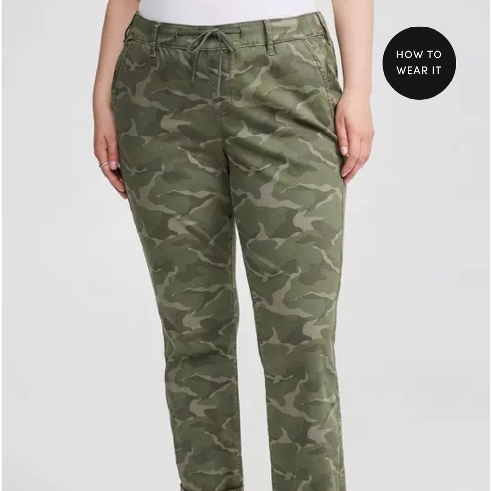 Camouflage Print Pants
